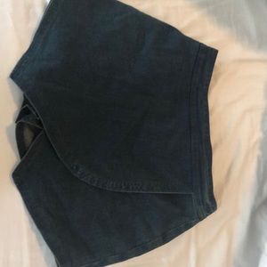 Denim skort
